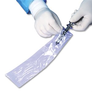 Image COUVRE SERINGUE SANS OUVERTURE CLAIR 2'' X 10''